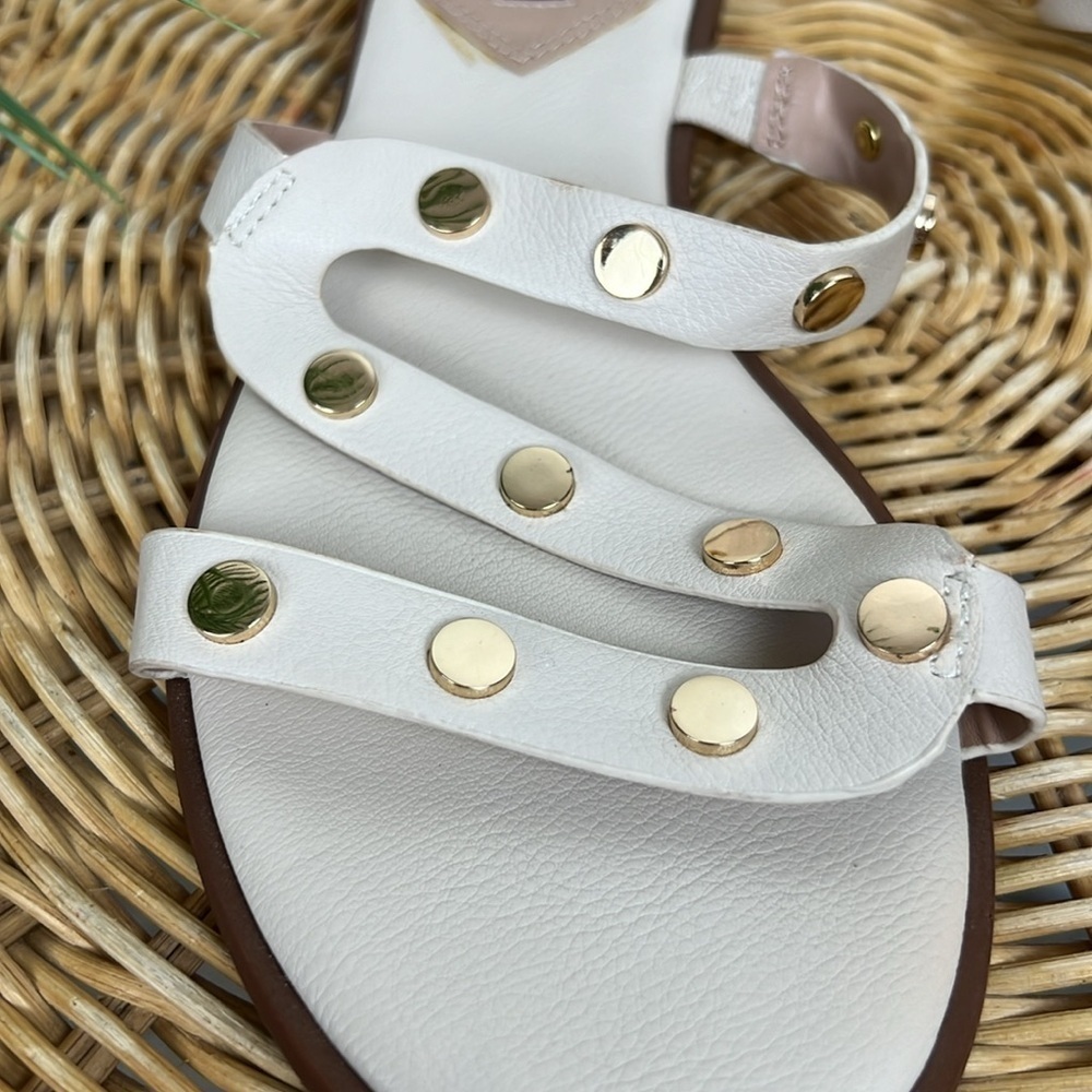 Kensie Sandal Gold Cream Slide Malania 7.5 - Picture 11 of 13